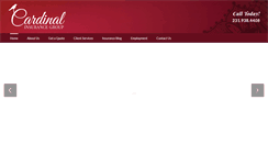 Desktop Screenshot of cardinalinsurancegroup.com